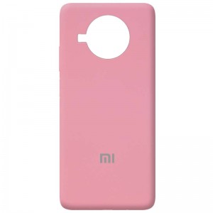 Чохол для Xiaomi Mi 10T Lite / Redmi Note 9 Pro 5G Silicone Cover Full Protective (AA) (Рожевий / Pink)