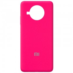 Чехол для Xiaomi Mi 10T Lite / Redmi Note 9 Pro 5G Silicone Cover Full Protective (AA) (Розовый / Barbie pink)