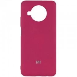 Чехол для Xiaomi Mi 10T Lite / Redmi Note 9 Pro 5G Silicone Cover My Color Full Protective (A) (Бордовый / Marsala)