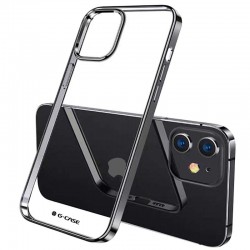 TPU чехол для Apple iPhone 12 mini (5.4") G-Case Shiny Series (Черный)