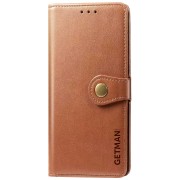 Кожаный чехол книжка GETMAN Gallant (PU) для Xiaomi Mi 10T Lite / Redmi Note 9 Pro 5G