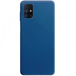 Силіконовий чохол Candy для Samsung Galaxy M51 (Синій)
