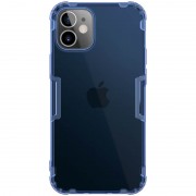 TPU чохол для Apple iPhone 12 mini (5.4") Nillkin Nature Series (Синій (прозорий))