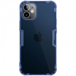TPU чехол для Apple iPhone 12 mini (5.4") Nillkin Nature Series (Синий (прозрачный))