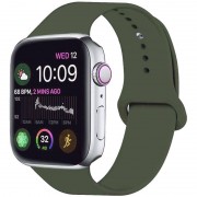 Силіконовий ремінець для Apple watch 38mm / 40mm (Зелений / Forest green)