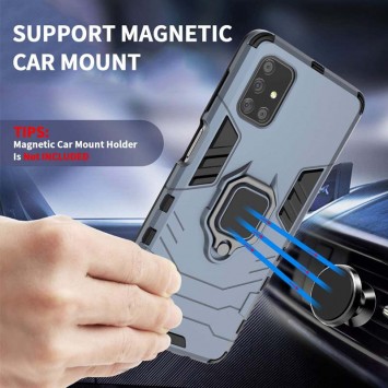 Ударопрочный чехол Transformer Ring for Magnet для Samsung Galaxy M51 - Чехлы для Samsung Galaxy M51 - изображение 3
