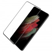 Защитное стекло для Samsung Galaxy S21 Ultra Nillkin (CP+ max 3D) (Черный)