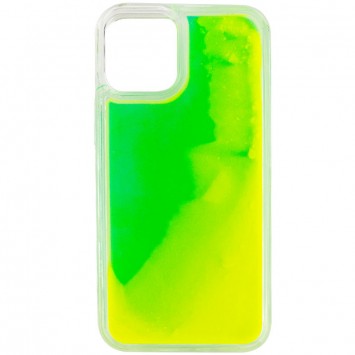 Неоновий чохол для Apple iPhone 12 mini (5.4") Neon Sand glow in the dark (Зелений) - Чохли для iPhone 12 mini - зображення 1 