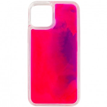 Неоновий чохол для Apple iPhone 12 mini (5.4") Neon Sand glow in the dark (Фіолетовий / Рожевий) - Чохли для iPhone 12 mini - зображення 1 