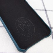Шкіряний чохол для Apple iPhone 12 mini (5.4") AHIMSA PU Leather Case (A) (Зелений)