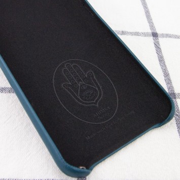 Шкіряний чохол для Apple iPhone 12 mini (5.4") AHIMSA PU Leather Case (A) (Зелений) - Чохли для iPhone 12 mini - зображення 2 