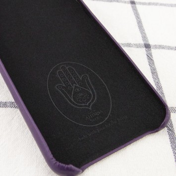 Шкіряний чохол для Apple iPhone 12 mini (5.4") AHIMSA PU Leather Case (A) (Фіолетовий) - Чохли для iPhone 12 mini - зображення 2 
