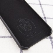 Шкіряний чохол для Apple iPhone 12 mini (5.4") AHIMSA PU Leather Case (A) (Чорний)