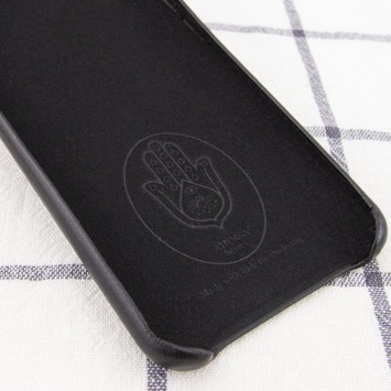 Шкіряний чохол для Apple iPhone 12 mini (5.4") AHIMSA PU Leather Case (A) (Чорний) - Чохли для iPhone 12 mini - зображення 2 