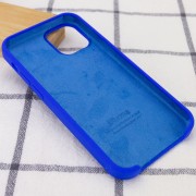 Чохол Silicone Case (AA) для Apple iPhone 12 mini (5.4") (Синій / Shiny blue)