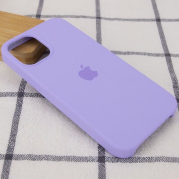 Чохол Silicone Case (AA) для Apple iPhone 12 mini (5.4") (Бузковий / Dasheen) - Чохли для iPhone 12 mini - зображення 1 