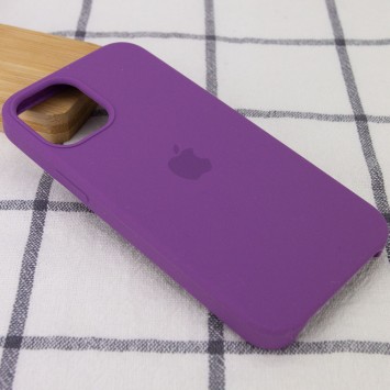 Чохол Silicone Case (AA) для Apple iPhone 12 mini (5.4") (Фіолетовий / Grape) - Чохли для iPhone 12 mini - зображення 1 