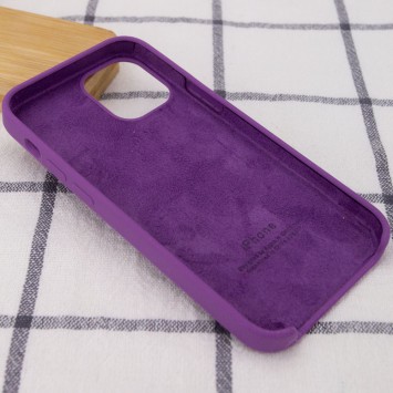 Чохол Silicone Case (AA) для Apple iPhone 12 mini (5.4") (Фіолетовий / Grape) - Чохли для iPhone 12 mini - зображення 2 