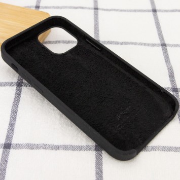 Чохол Silicone Case (AA) для Apple iPhone 12 mini (5.4") (Чорний / Black) - Чохли для iPhone 12 mini - зображення 2 