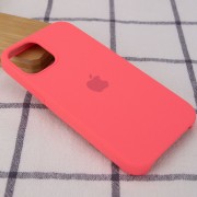 Чохол Silicone Case (AA) для Apple iPhone 12 mini (5.4") (Рожевий / Hot Pink)