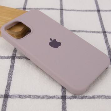 Чохол Silicone Case (AA) для Apple iPhone 12 mini (5.4") (Сірий / Lavender) - Чохли для iPhone 12 mini - зображення 1 