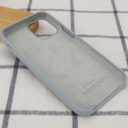Чохол Silicone Case (AA) для Apple iPhone 12 mini (5.4") (Сірий / Mist Blue)