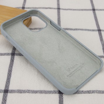Чохол Silicone Case (AA) для Apple iPhone 12 mini (5.4") (Сірий / Mist Blue) - Чохли для iPhone 12 mini - зображення 2 