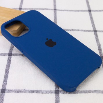 Чохол Silicone Case (AA) для Apple iPhone 12 mini (5.4") (Синій / Navy Blue) - Чохли для iPhone 12 mini - зображення 1 