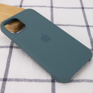 Silicone Case (AA) for Apple iPhone 12 mini (5.4") (Green / Pine green) - Чохли для iPhone 12 mini - зображення 1 