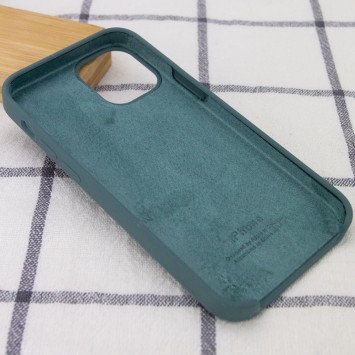 Silicone Case (AA) for Apple iPhone 12 mini (5.4") (Green / Pine green) - Чохли для iPhone 12 mini - зображення 2 