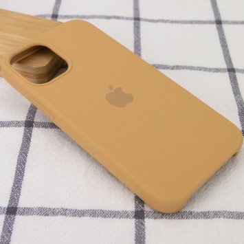 Silicone Case (AA) for Apple iPhone 12 mini (5.4") (Gold / Gold) - Чохли для iPhone 12 mini - зображення 1 