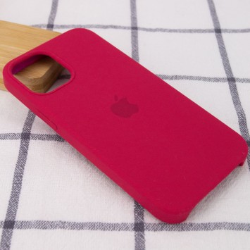 Silicone Case (AA) for Apple iPhone 12 mini (5.4") (Red / Rose Red) - Чохли для iPhone 12 mini - зображення 1 