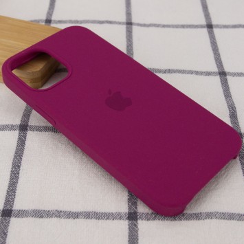 Чохол Silicone Case (AA) для Apple iPhone 12 mini (5.4") (Малиновий / Pomegranate) - Чохли для iPhone 12 mini - зображення 1 