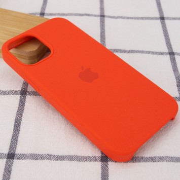 Чохол Silicone Case (AA) для Apple iPhone 12 mini (5.4") (Помаранчевий / Apricot) - Чохли для iPhone 12 mini - зображення 1 