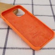 Чохол Silicone Case (AA) для Apple iPhone 12 mini (5.4") (Помаранчевий / Papaya)