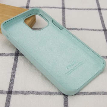 Чохол Silicone Case (AA) для Apple iPhone 12 mini (5.4") (Бірюзовий / Turquoise) - Чохли для iPhone 12 mini - зображення 2 