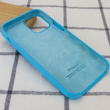 Чохол Silicone Case (AA) для Apple iPhone 12 mini (5.4") (Блакитний / Blue) - Чохли для iPhone 12 mini - зображення 2 
