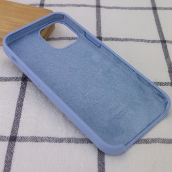 Чохол Silicone Case (AA) для Apple iPhone 12 mini (5.4") (Блакитний / Lilac Blue) - Чохли для iPhone 12 mini - зображення 2 