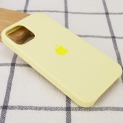 Чохол Silicone Case (AA) для Apple iPhone 12 mini (5.4") (Жовтий / Mellow Yellow)