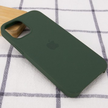 Чохол Silicone Case (AA) для Apple iPhone 12 mini (5.4") (Зелений / Army green) - Чохли для iPhone 12 mini - зображення 1 