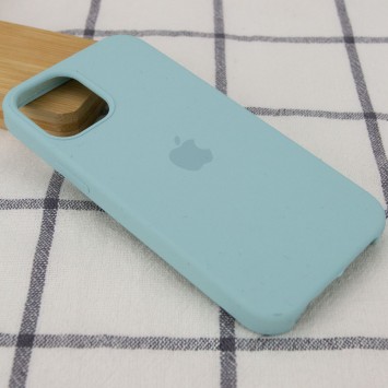 Чохол Silicone Case (AA) для Apple iPhone 12 mini (5.4") (Бірюзовий / Light blue) - Чохли для iPhone 12 mini - зображення 1 
