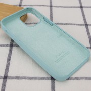 Чохол Silicone Case (AA) для Apple iPhone 12 mini (5.4") (Бірюзовий / Light blue)
