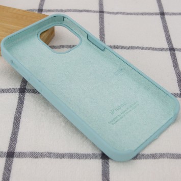 Чохол Silicone Case (AA) для Apple iPhone 12 mini (5.4") (Бірюзовий / Light blue) - Чохли для iPhone 12 mini - зображення 2 