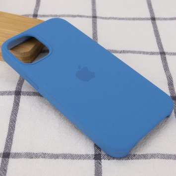 Чохол Silicone Case (AA) для Apple iPhone 12 mini (5.4") (Синій / Denim Blue) - Чохли для iPhone 12 mini - зображення 1 