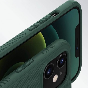 Чохол Nillkin Matte Pro для Apple iPhone 12 mini (5.4") (Зелений / Deep Green) - Чохли для iPhone 12 mini - зображення 3 