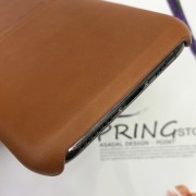 Шкіряна накладка для Apple iPhone 12 mini (5.4") G-Case Cardcool Series (Коричневий)