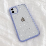 TPU + PC чохол для Apple iPhone 12 mini (5.4") Shiny Stars (Бузковий)