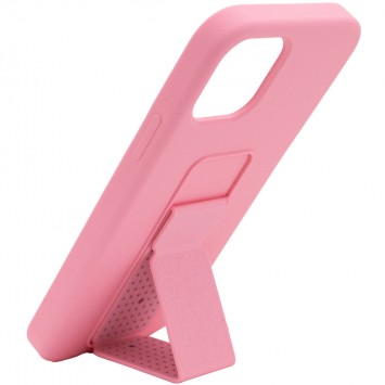 Чохол Silicone Case Hand Holder для Apple iPhone 12 mini (5.4") (Рожевий / Pink) - Чохли для iPhone 12 mini - зображення 1 