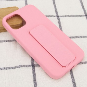 Чохол Silicone Case Hand Holder для Apple iPhone 12 mini (5.4") (Рожевий / Pink) - Чохли для iPhone 12 mini - зображення 4 