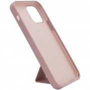 Чохол Silicone Case Hand Holder для Apple iPhone 12 mini (5.4") (Рожевий / Pink Sand)
